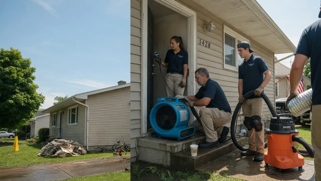 Water Damage Restoration in Tilleda, WI near me